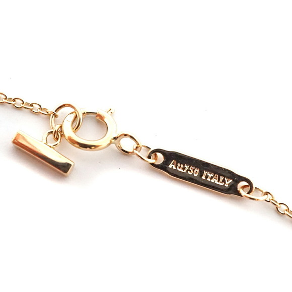 Tiffany T Smile Mini Necklace Yellow Gold